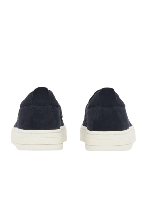 Slip-on in Suede con mostrina ARMANI EXCHANGE | Scarpe | XM002632 AF19687ZB004
